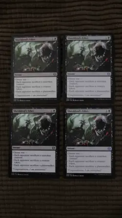 Magic: the Gathering / MtG Sheoldred's Edict x4 Phyrexia All Will Be One - Image 1