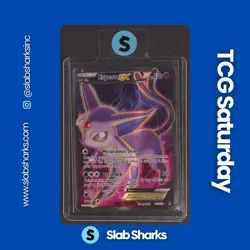 2016 POKEMON XY BREAKPOINT #117/122 ESPEON EX FULL ART - Image 1