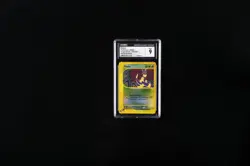 2002 POKEMON EXPEDITION REVERSE HOLO #108 EKANS CGC 9 - Image 1