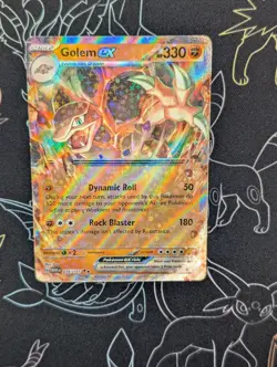 Golem ex - 076/165 - Pokemon 151 Ultra Rare Card NM - Image 1