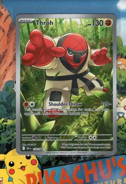 Pokemon TCG Throh 128/086 Black Bolt Special Illustration NM/M - Image 1