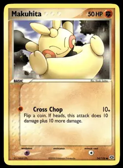 Pokemon TCG Emerald #54/106 Makuhita LP+ - Image 1