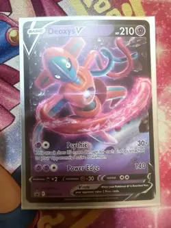 Deoxys V SWSH266 Pokemon TCG SWSH: Black Star Promo NM - Image 1