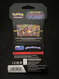 Lot of 10 Pokemon TCG Mega Evolution Phantasmal Flames Booster Sleeved Packs - Image 3