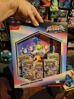 Pokemon TCG Prismatic Evolutions Binder Collection - Image 1