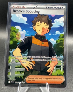 Brocks Scouting 179/159 Sv09: Journey Together Holo Pokemon TCG - Image 1