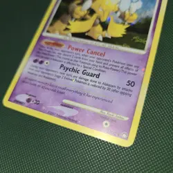 FART WHOLE SWIRL 🌀💫 HOLO BLEED MP Alakazam 2/123 Mysterious Treasures Pokemon - Image 3