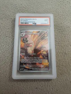2025 POKEMON DRI EN-DESTINED RIVALS #192 BLAZIKEN ILLUSTRATION RARE PSA 9 - Image 1