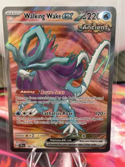 Pokemon TCG Walking Wake EX Scarlet & Violet Temporal Forces - Image 1
