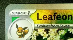 Leafeon (Master Ball Pattern) 05/131 Holo Pokemon Prismatic Evolutions NM/M - Image 4
