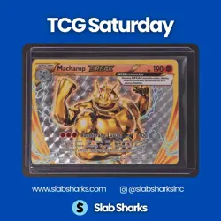 2016 POKEMON XY EVOLUTIONS #60/108 MACHAMP BREAK - Image 1