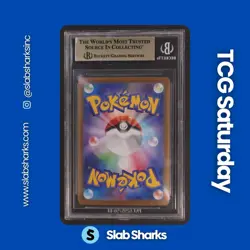 2024 POKEMON TERASTAL FEST JP #223/187 EEVEE EX SPECIAL ART RARE BGS 9.5 - Image 2