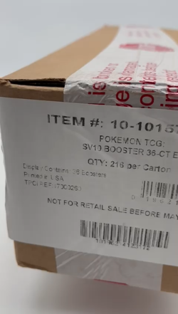 Pokemon TCG SV10 Destined Rivals Booster Box Case Sealed - Image 2
