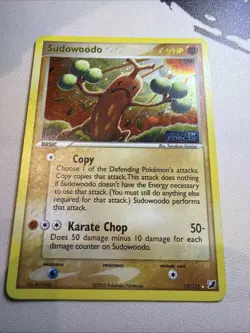 Sudowoodo 15/115 Unseen Forces Reverse Holo Stamp Pokemon TCG - Image 2