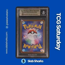 2024 POKEMON TERASTAL FEST JP #224/187 EEVEE EX SPECIAL ART RARE BGS 9.5 - Image 2