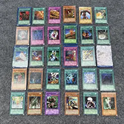 Vintage Yu-Gi-Oh Yugioh Assorted with Holos Ls/1st Editions - 30 Card Lot - Image 1