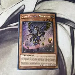 Yugioh Gem-knight Nepyrim BLMM-EN021 1st Secret (NM) - Image 1