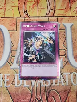 Dimension Wall RA04-EN127 Platinum Secret Rare 1st Edition NM Yugioh - Image 1