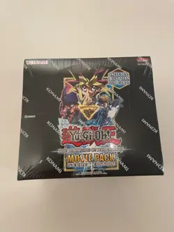 Yugioh Movie Pack Secret Edition 1st Edition Sealed Display Box - Image 1
