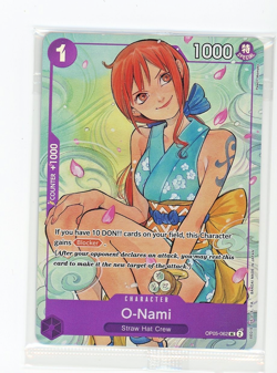 O-Nami (Illustration Box Vol.1) OP05-062 One Piece Sealed promo - GRADE IT - Image 1