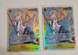 2x One Piece EB-03 Nami EB03-053 - SR English Heroines Edition - Image 1