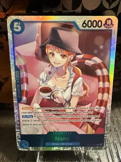 Nami (054) OP11-054 One Piece A Fist of Divine Speed Super Rare Near Mint - Image 1