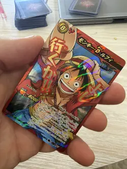 Monkey D. Luffy ONE PIECE Miracle Battle Carddass Super Omega 17 - Image 1