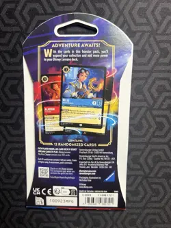 Disney Lorcana The First Chapter Sleeved Blister Booster Packs Sealed x3 Dif Art - Image 3