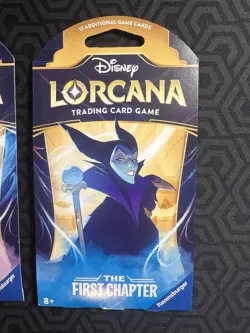 Disney Lorcana The First Chapter Sleeved Blister Booster Packs Sealed x3 Dif Art - Image 4