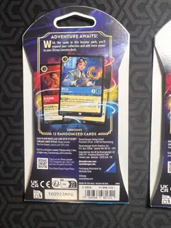 Disney Lorcana The First Chapter Sleeved Blister Booster Packs Sealed x3 Dif Art - Image 5