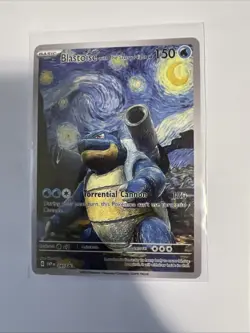 Blastoise Fan Art Pokemon Card - Image 1