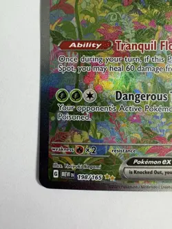 Pokemon TCG Venusaur ex Holo 198/165 English Cards - Image 4