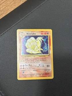 NINETALES - 12/102 - Base Set - Holo - Pokemon Card - EXC/NEAR MINT - Image 2