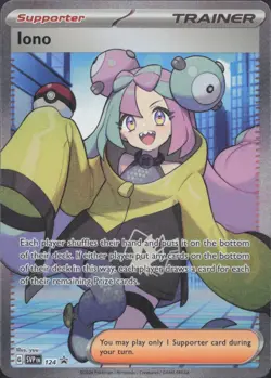 Pokemon TCG - Iono - 124 - SV: Scarlet & Violet Promo Cards (SVP) (2) - Image 1