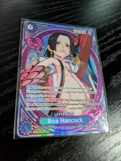 Boa Hancock EB03-026 SP Super Rare Foil Character Card One Piece English - Image 1