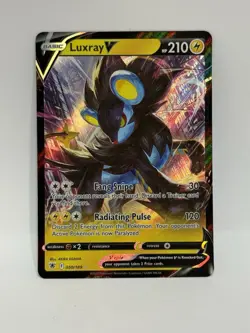 Pokemon TCG Luxray v Astral Radiance Holo Ultra Rare Card 050/189 - Image 1