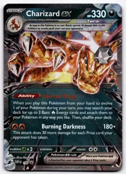 Charizard ex - 196 SVP Promo SV: Scarlet & Violet Promo Cards NM - Image 1