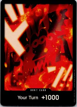 DON!! Card (Dragon) DON!! Premium Booster -The Best- Vol. 2 NM Foil - Image 1