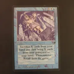 Magic the Gathering MTG card: Legends Recall - Image 1