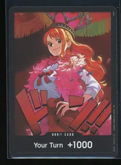 DON!! Card (Nami) One Piece EB03 Heroines Edition - Image 1