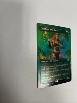 Oracle Of Mul Daya Borderless Foil Card #370 MTG LP - Image 5