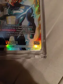 Dragon Ball Super Card Game Fusion World Vegeta FB01-096 (Alternate Art) NM DB1 - Image 2