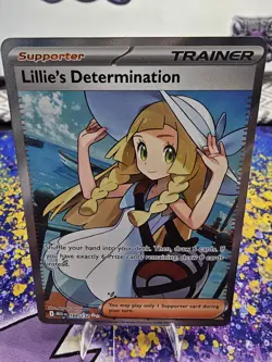 Pokemon TCG Lillie's Determination Mega Evolution Ultra Rare Card 169/132 - Image 1