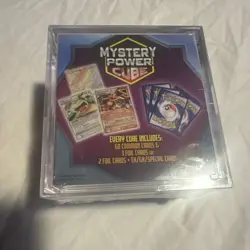 Pokemon Mystery Power Cube Box 60+ Cards Foil MJ Holding Trading Card Game - Image 2