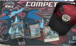 Pokemon EUIC 2026 Competitor Kit With Playmat Charizard (without Promo Card) - Image 1
