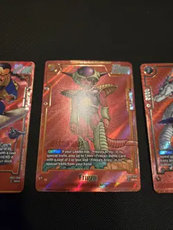 3 Card Lot Dragon Ball Fusion World Manga Booster Alternate Art Frieza Baba Tao - Image 2
