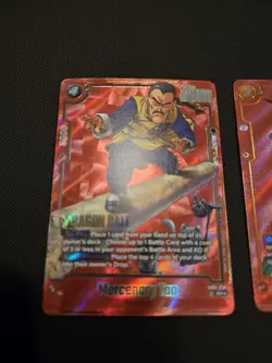 3 Card Lot Dragon Ball Fusion World Manga Booster Alternate Art Frieza Baba Tao - Image 3