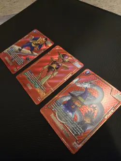 3 Card Lot Dragon Ball Fusion World Manga Booster Alternate Art Frieza Baba Tao - Image 5