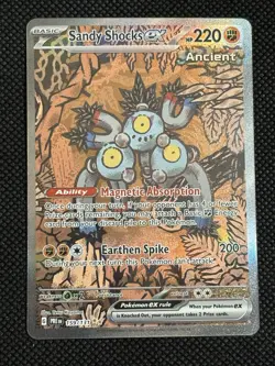 Pokemon TCG Prismatic Evolutions Sandy Shocks EX Card 159/131 - Image 1