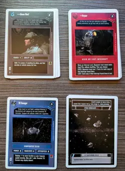 Star Wars CCG Dagobah Revised WB Common Complete Set, 49 Cards, Pack Fresh,NM+ - Image 2